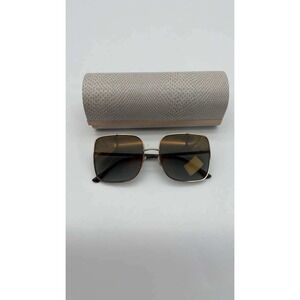Jimmy Choo Oversized Square Sunglasses - Gold & Tortoise Gradient - NWT